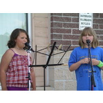 Eden and Kyra singing 2